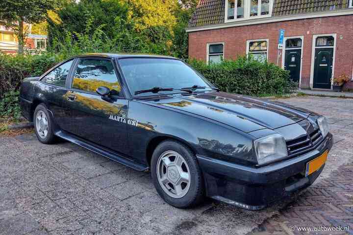 Dit is een Opel Manta zoals velen 'm graag zien - In het Wild