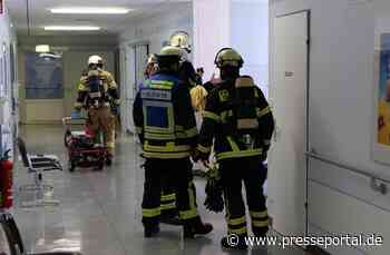 FW-DO: ABC-Einsatz im Klinikum - Defekter Kühlschrank sorgt für Stationsräumung