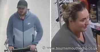 Hunt for pair caught stealing nearly £1,000 pounds worth of whisky