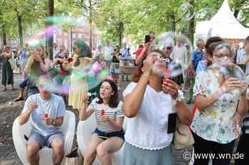 Die Innenstadt ist bis Samstag eine Kulturmeile