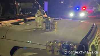 Driver busted with alcohol in truck at R.I.D.E. stop