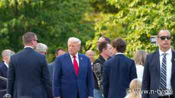 Tumult mit Friedhofsangestellter: US-Armee kritisiert Verhalten von Trump-Team in Arlington