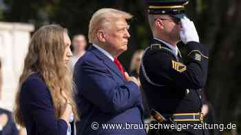 Rangelei bei Trumps Friedhofsbesuch – Militär reagiert