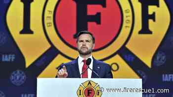 Vance addresses IAFF crowd: 'Sounds like we’ve got some fans and some haters here'