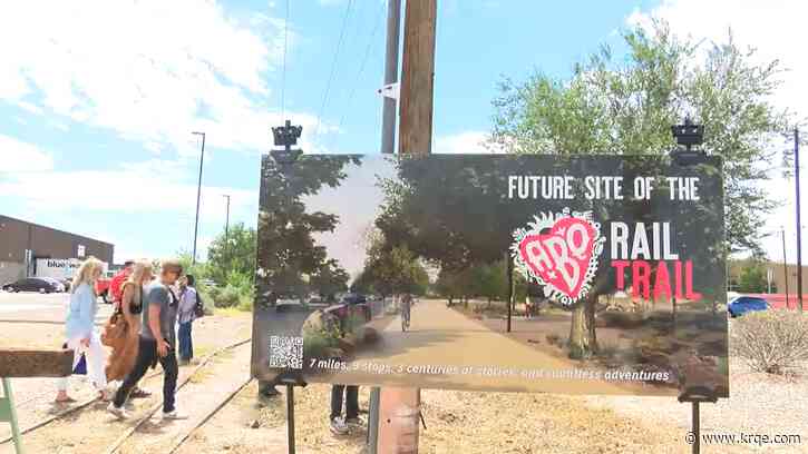 Work on Rail Trail project begins in Albuquerque's Sawmill District