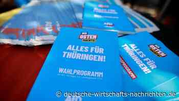 Der Osten wählt: Wahlkampf in Thüringen und Sachsen geht in den Endspurt