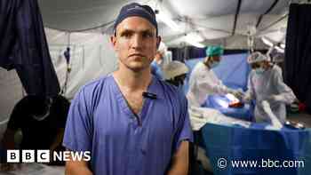 Medic saw 'apocalyptic' scenes during Gaza mission