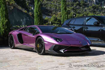 Gespot – Aventador SV met een Diablo-kleurtje