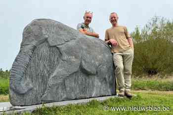 Rots uit India van 2 ton lag al 15 jaar onaangeroerd in Lummen, nu is het een olifant die op reis gaat