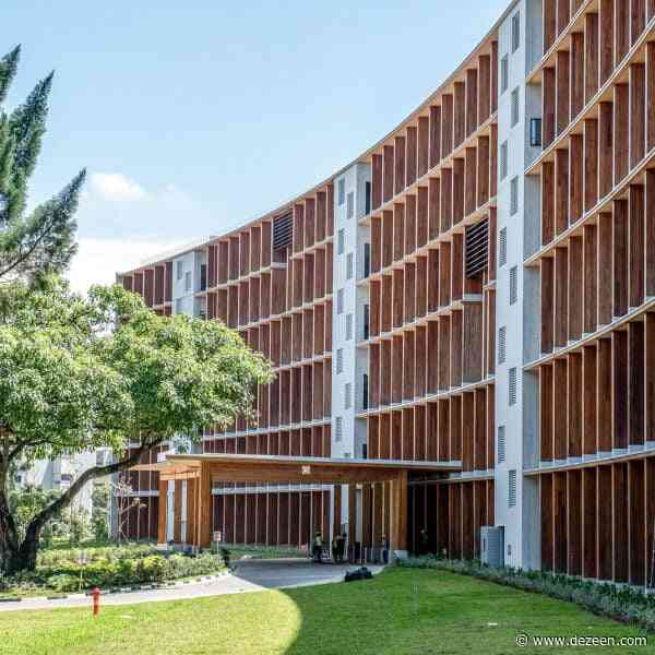 Mould growing on Toyo Ito-designed "largest wooden building in Asia"