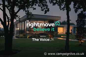 Rightmove gets musical in idents for The Voice UK