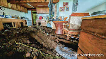 Tropical Storm Hone leaves Hawaii island’s ‘Hobbit House’ a muddy mess