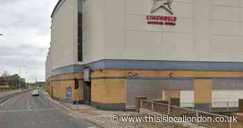 Cinema crash leaves man injured