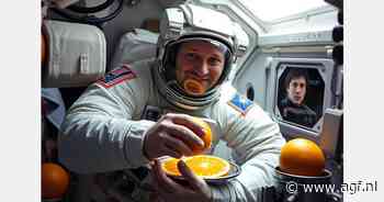 NASA Astronaut deelt clip van het eten van vers fruit in de ruimte