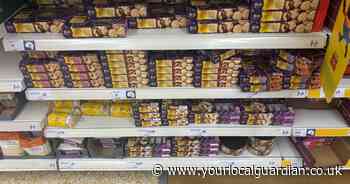 Mince pies and Christmas puddings hit Epsom supermarket shelves in August