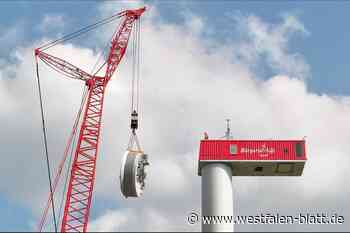 Eine der größten Windkraftanlagen Europas dreht sich bald in Etteln