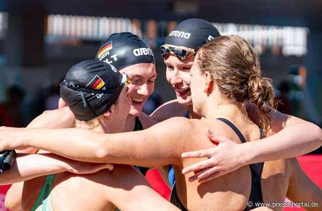 Weltmeisterschaft in Australien: DLRG Retterinnen zur Halbzeit mit drei Weltrekorden und fünf Goldmedaillen