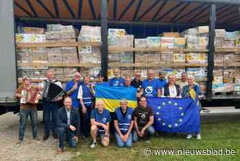 Hoptimisten tonen opnieuw hun hart voor Oekraïne: “900 bananendozen met keukenmateriaal én vier orgels op de vrachtwagen”