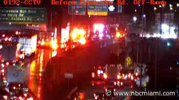 Lanes reopen after crash shuts down I-95 in Broward County