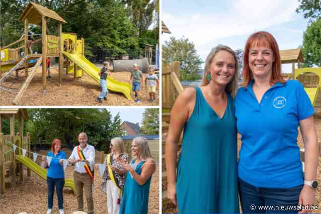 Vrije Basisschool Putte viert opening van nieuwe kleuterspeelplaats dankzij oudervereniging: “Op naar nog vele speeluren en blije gezichten”