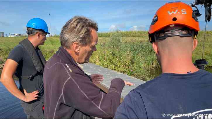 Kraggenburg - Landschapskunstwerk PIER + HORIZON vernieuwd na storm Eunice