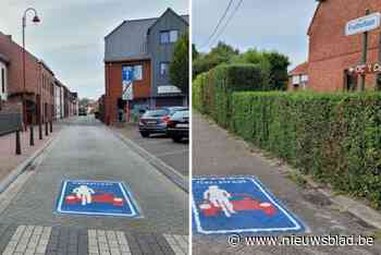 Veiliger naar school dankzij twee nieuwe fietszones in Sint-Lenaarts