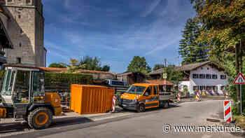 Sperrung in Warngau: Planänderung auf Baustelle