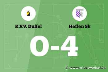 Overduidelijke winst voor Heffen tegen VV Duffel