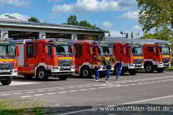 Neue Fahrzeuge für die Feuerwehr aus Preußisch Oldendorf