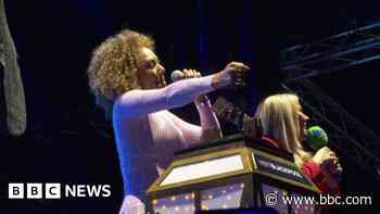 Mel B switches on Blackpool Illuminations