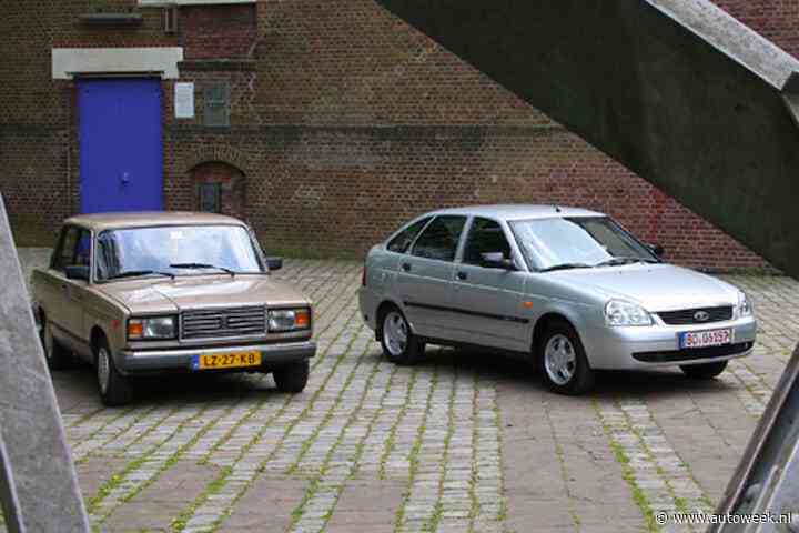 Zo veel Lada's zijn er nog in Nederland