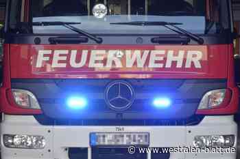 Feuerwehr verhindert Übergreifen der Flammen