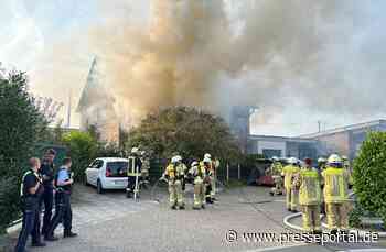 FF Goch: Zwei Verletzte nach Wohnungsbrand