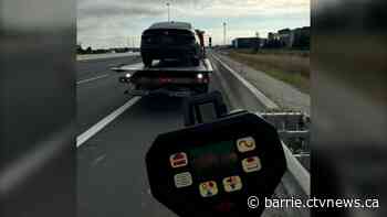 Driver clocked at 175 km/hr claims water bottle rolled under gas pedal