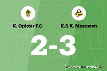 Meeuwen B wint uit van Opitter