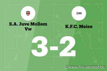 Juve Mollem B komt goed terug en haalt overwinning