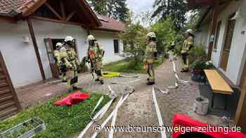 Feuerwehr rückt zu Brand in Kita in Königslutter aus