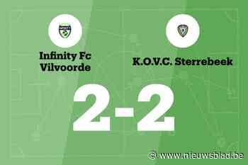 Infinity Vilvoorde B en Sterrebeek B eindigen op gelijke hoogte