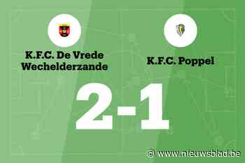 Wechelderzande wint dankzij één goal verschil van Poppel