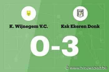 Ekeren Donk B boekt overtuigende zege op VC Wijnegem B