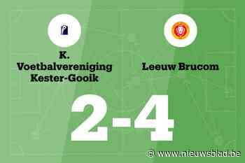Leeuw Brucom B wint spektakelwedstrijd van Kester-Gooik B
