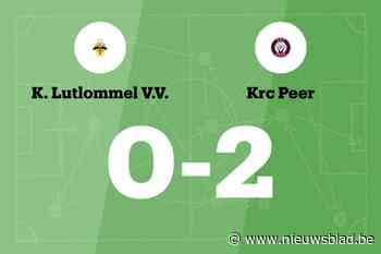 RC Peer boekt overtuigende zege op Lutlommel