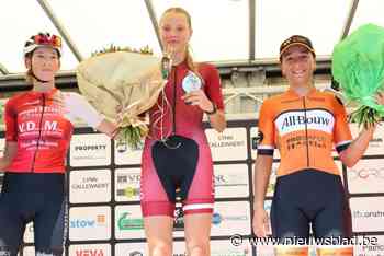 Nieuwelinge Cara Vande Moortel op podium in Hulste