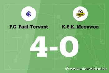 Hayen scoort twee keer voor Paal-Tervant in wedstrijd tegen Meeuwen