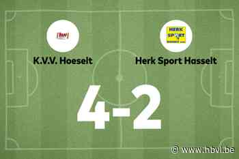 Hoeselt wint spektakelwedstrijd van Herk Sp.
