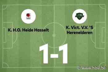 Garcia-Palmeiro redt punt voor s Herenelderen tegen HO Heide