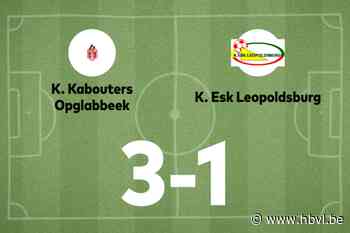 Opglabbeek houdt ESK Leopoldsburg van overwinning