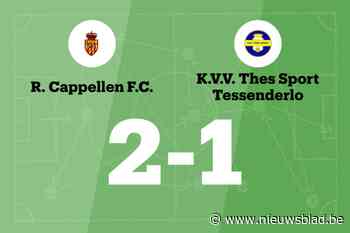 Mamadou Yaya Diallo en Laurens Willy Symons bezorgen Cappellen FC zege op THES Sport