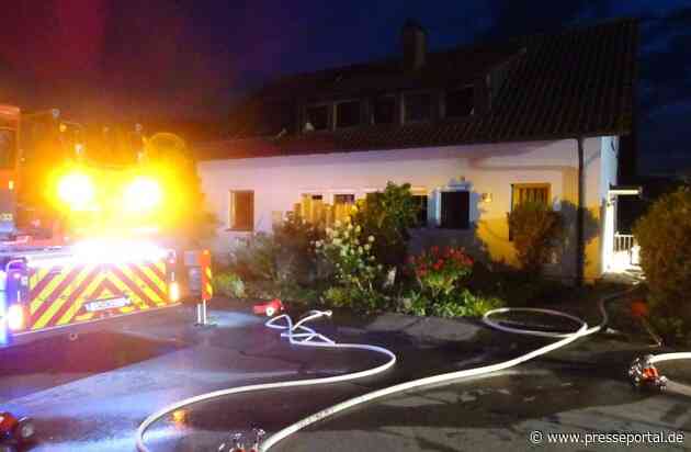 KFV-CW: Kellerbrand macht Einfamilienhaus in Nagold-Iselshausen vorerst unbewohnbar / Photovoltaikanlage und Waffenschrank sind Herausforderungen