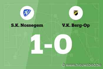 Karaman bezorgt Nossegem B zege op Berg-Op